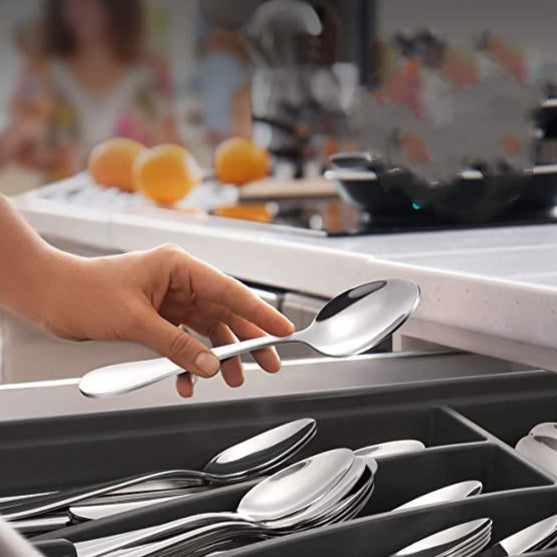 Colheres Inox 6 pcs com Design Sofisticado e Atemporal | Alma & Casa