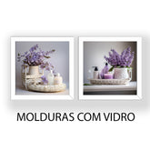 Quadro Decorativo Exclusivo 18x18 cm: Sofisticação e Arte | Alma & Casa
