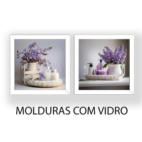 Quadro Decorativo Exclusivo 18x18 cm: Sofisticação e Arte | Alma & Casa