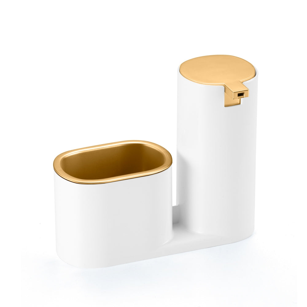 Dispenser Porta Detergente e Bucha Luxo Cozinha