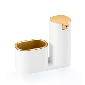Dispenser Porta Detergente e Bucha Luxo Cozinha