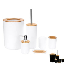 Conjunto de Banheiro com Bambu: Sofisticação Natural | Alma & Casa