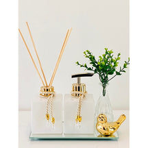 Essência e Charme: Kit Lavabo Decorativo Completo | Alma & Casa