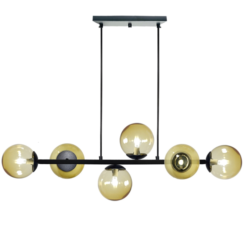 Pendente Lua Jabuticaba: Design Sofisticado | Alma & Casa