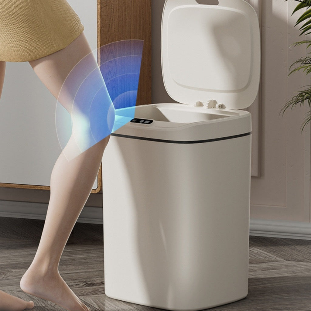 Lixeira com Sensor 16L: Design e Praticidade | Alma & Casa