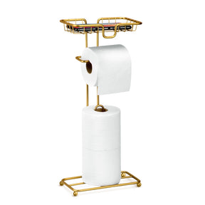 Kit Banheiro Dourado Fosco: Elegância e Praticidade | Alma & Casa