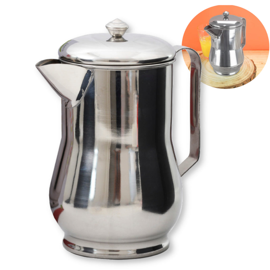 Jarra Inox 1,5L: Design e Frescor em Cada Detalhe | Alma & Casa