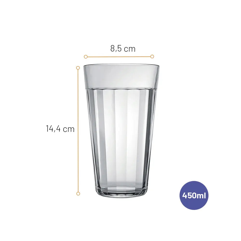 Copos Long Drink 450ml: Sofisticação em Cada Brinde | Alma & Casa