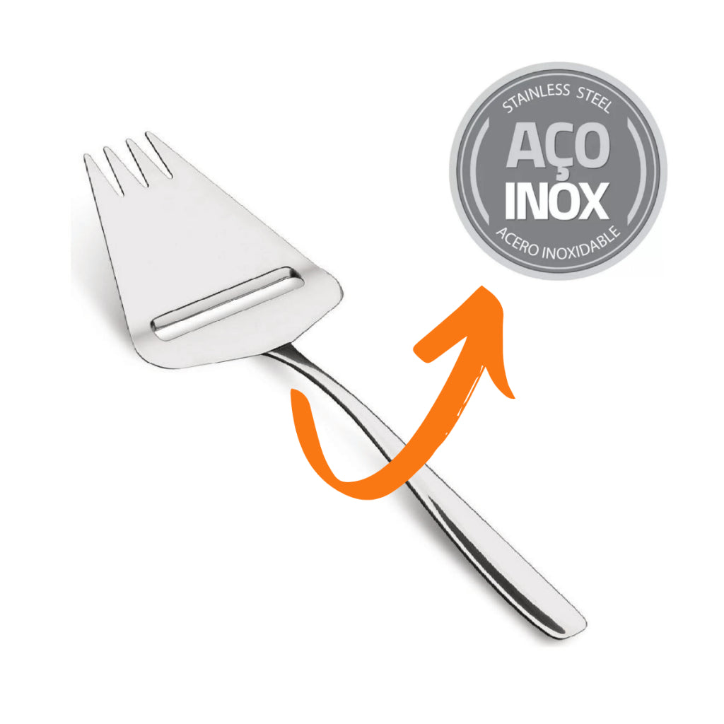 Fatiador de Queijo em Inox Tramontina: Elegância Funcional | Alma & Casa