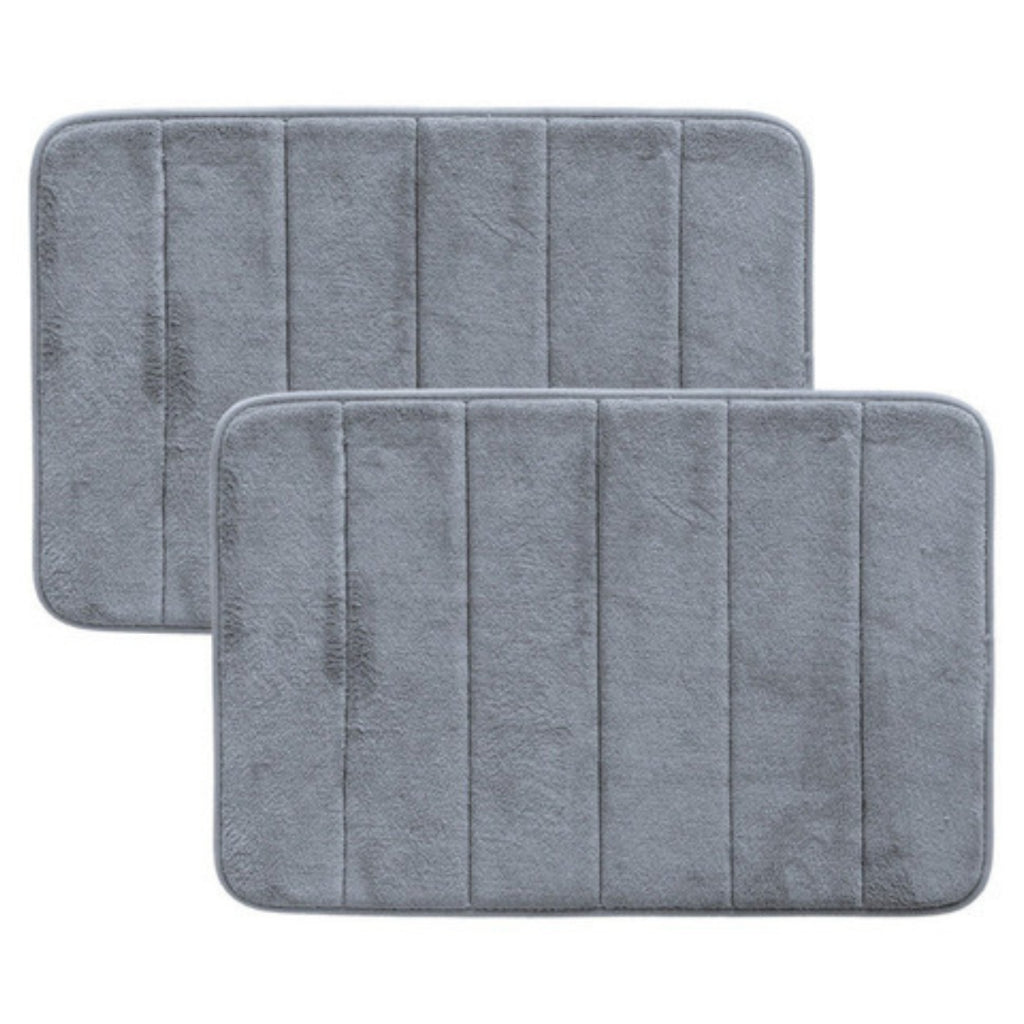 Kit Tapete Soft Absorvente p/ Banheiro 2 Peças | Alma & Casa