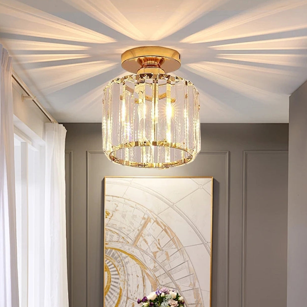 Lustre de Vidro Elegante – Iluminação Sofisticada para Sua Casa | Alma & Casa