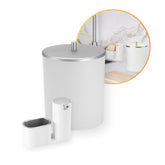 Lixeira 5L Com Dispenser Luxo | Alma & Casa