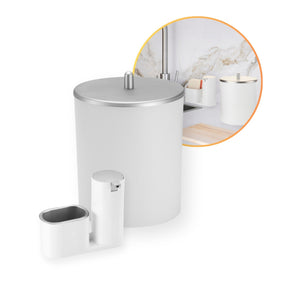 Lixeira 5L Com Dispenser Luxo | Alma & Casa