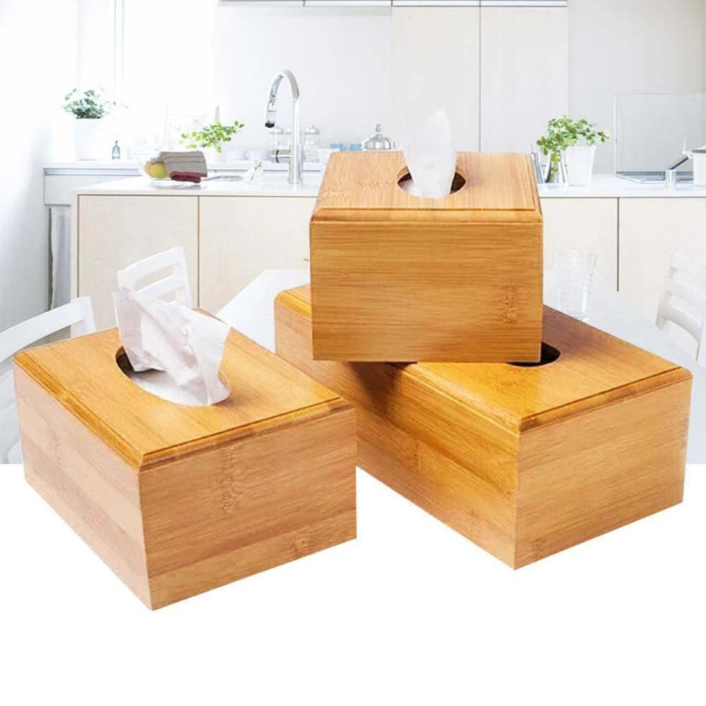 Porta Lenço de Bambu: Elegância Sustentável | Alma & Casa
