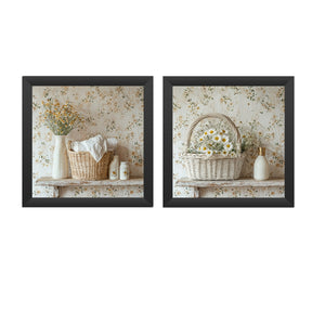 Quadros Decorativos Margaridas 2 Peças | Alma & Casa
