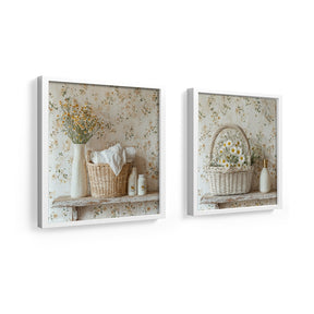Quadros Decorativos Margaridas 2 Peças | Alma & Casa