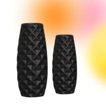 Dupla de Vasos Diamond em Cerâmica Texturizada | Alma & Casa