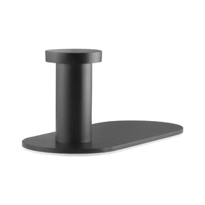 Suporte Gancho Cabide Banheiro Adesivo 3m Aço Inox 304 Preto
