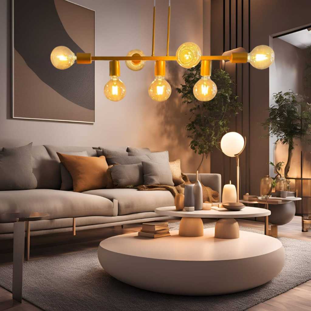 Pendente Rubis 7 Lâmpadas - Atmosfera Elegante | Alma & Casa