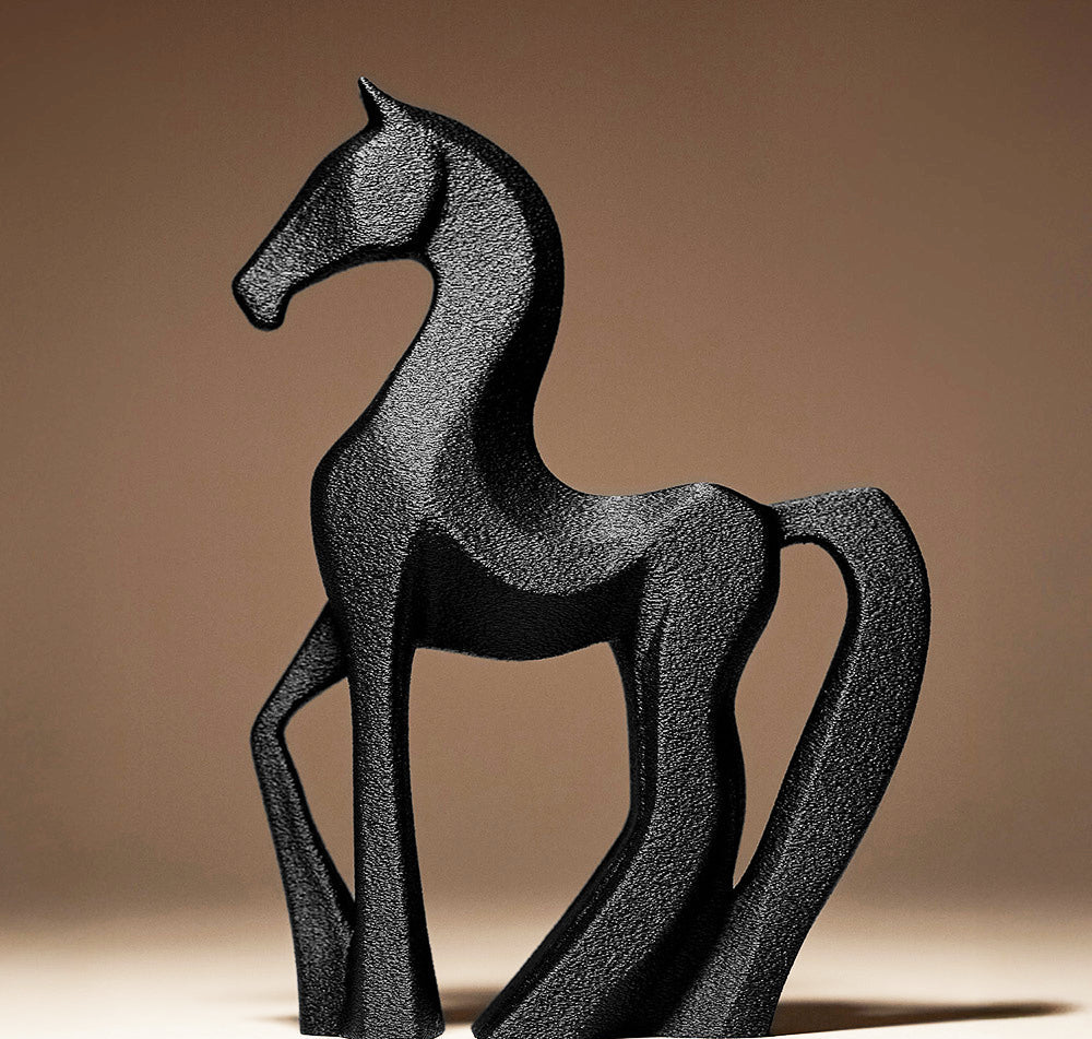 Escultura Cavalo em Impressão 3D Moderna | Alma & Casa