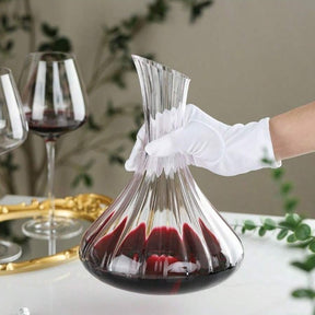 Decanter Elegant de Vidro 2,6L para Vinhos | Alma & Casa
