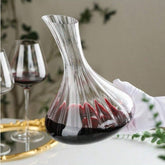 Decanter Elegant de Vidro 2,6L para Vinhos | Alma & Casa
