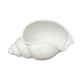 Vaso de Cerâmica  Concha Branca – Decoração Sofisticada | Alma & Casa