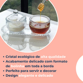 Conjunto de Cristal p/ Mesa Posta Sofisticada | Alma & Casa