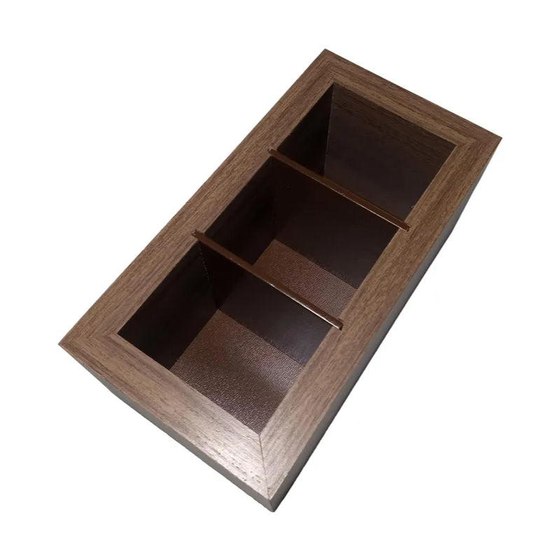 Porta-Controles em MDF com Divisórias Elegantes | Alma & Casa