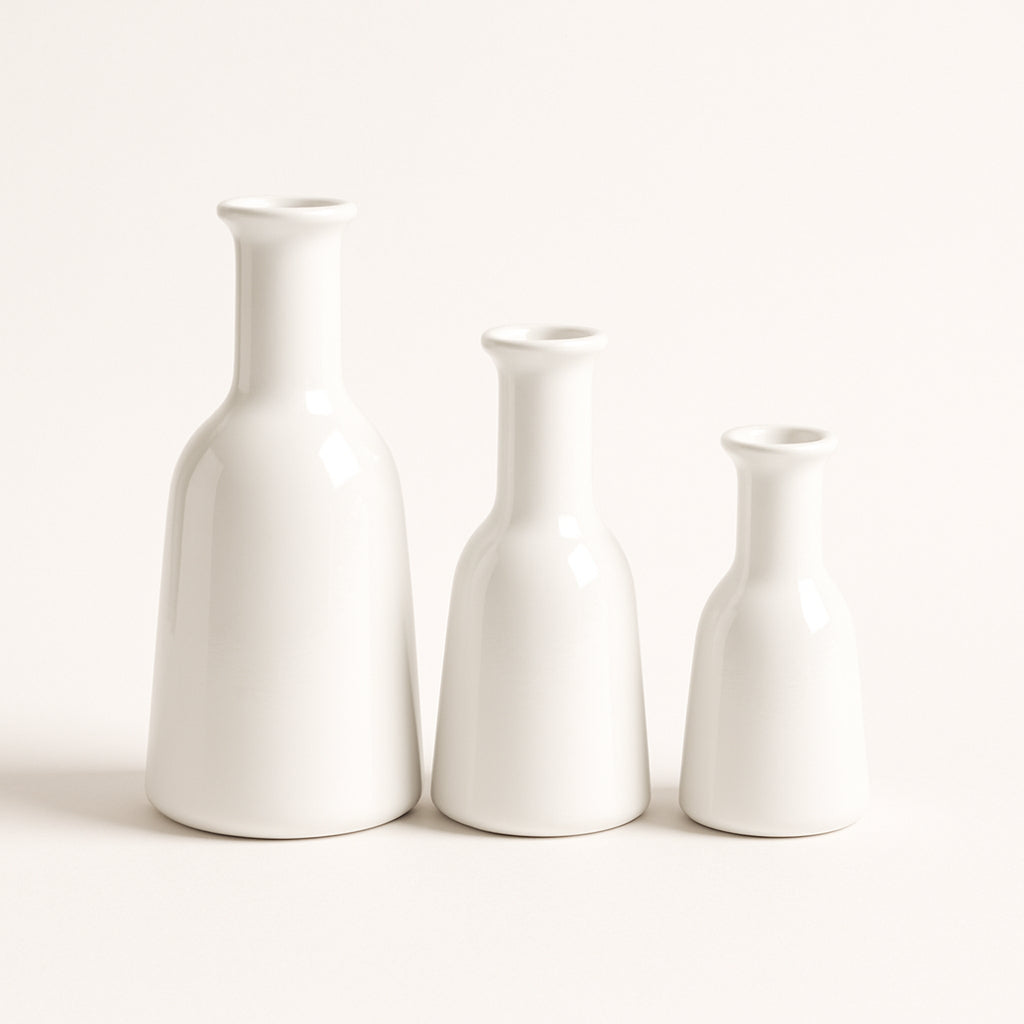 Conjunto de Vasos em Cerâmica Terracota | Alma & Casa