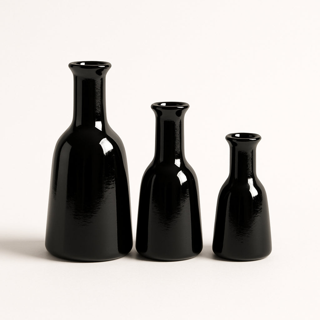 Conjunto de Vasos em Cerâmica Terracota | Alma & Casa