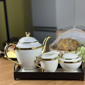 Conjunto de Louças em Porcelana Branco | Alma & Casa