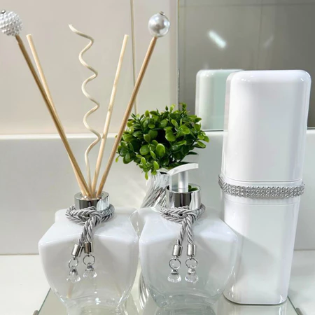 Kit Lavabo Grécial com Vidros Decorativos | Alma & Casa