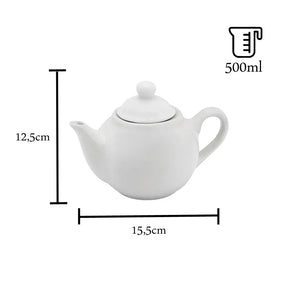 Conjunto de Louças em Porcelana Branco | Alma & Casa