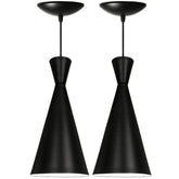 Kit 2 Luminária De Teto Quarto sala Cozinha Cone Venturi Lustre Pendente