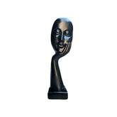 Escultura Mão na Face em Gesso Contemporâneo | Alma & Casa