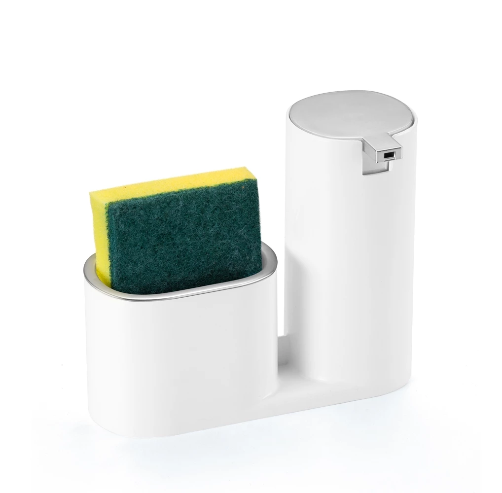 Dispenser Porta Detergente e Bucha Luxo Cozinha