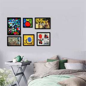 Reprodução de  Quadros Joan Miró – Arte Abstrata Exclusiva | Alma & Casa