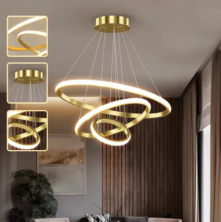 Lustre Led Design Sofisticado e Funcional | Alma & Casa