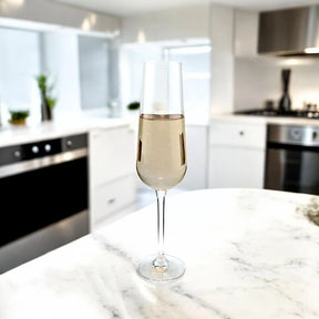 Brinde com Cristal: Taças Flauta Ardea 220ml | Alma & Casa