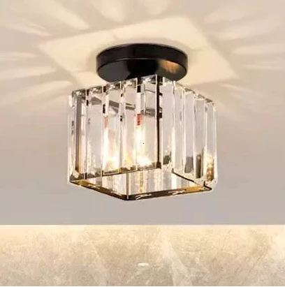 Luminária de Cristal Moderna para Corredor e Sala | Alma & Casa