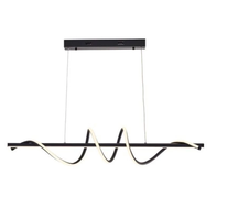 Lustre Pendente LED Dourado – Design, Luz e Sofisticação em Cada Detalhe | Alma & Casa