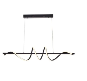 Lustre Pendente LED Dourado – Design, Luz e Sofisticação em Cada Detalhe | Alma & Casa