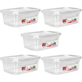 Conjunto Prátic de Potes Herméticos 750ml | Alma & Casa