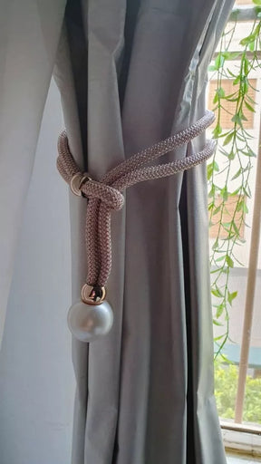 Prendedor de Cortina Decorativo com Pingente | Alma & Casa