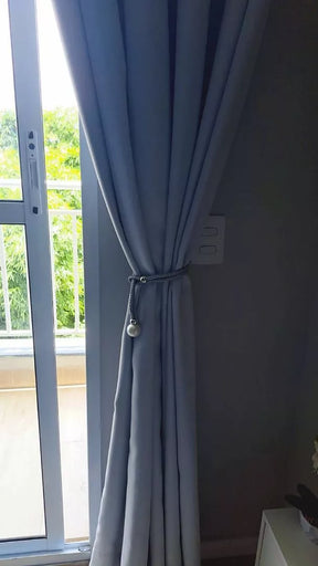 Prendedor de Cortina Decorativo com Pingente | Alma & Casa