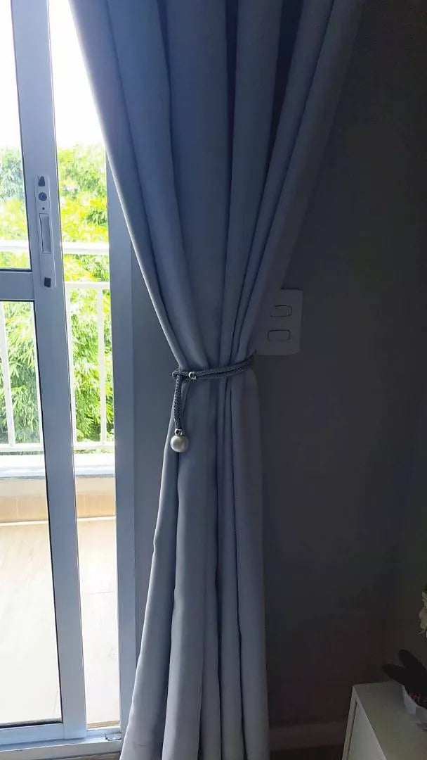 Prendedor de Cortina Decorativo com Pingente | Alma & Casa