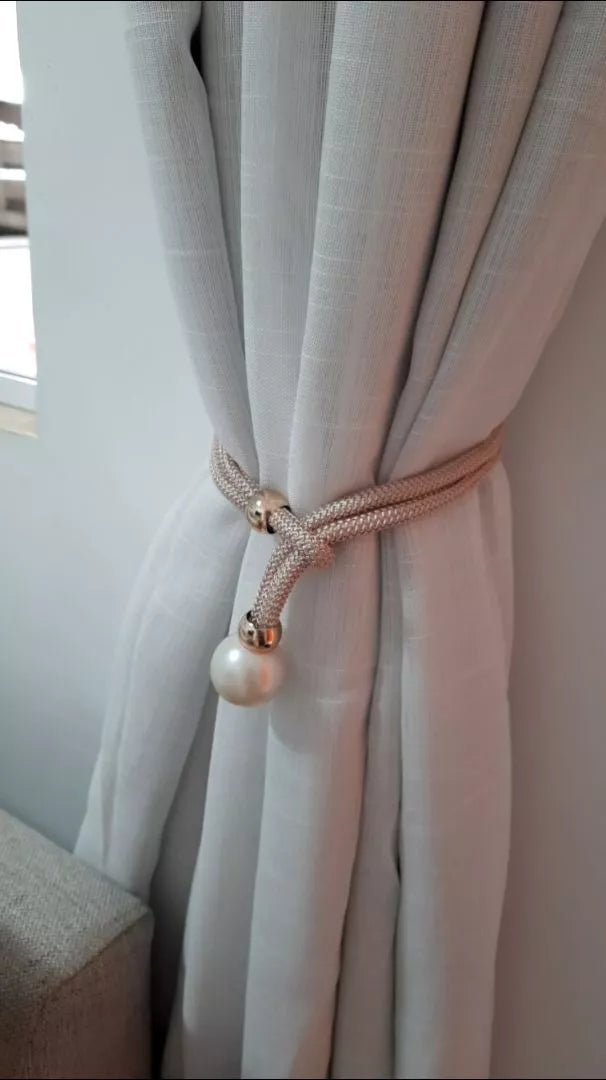 Prendedor de Cortina Decorativo com Pingente | Alma & Casa