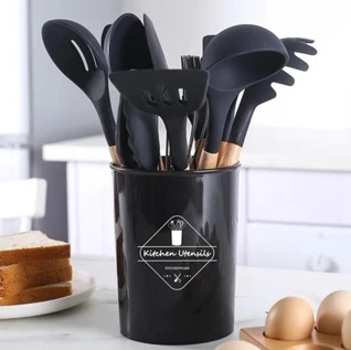 Conjunto de Utensílios Elegância Culinária 12 pcs | Alma & Casa