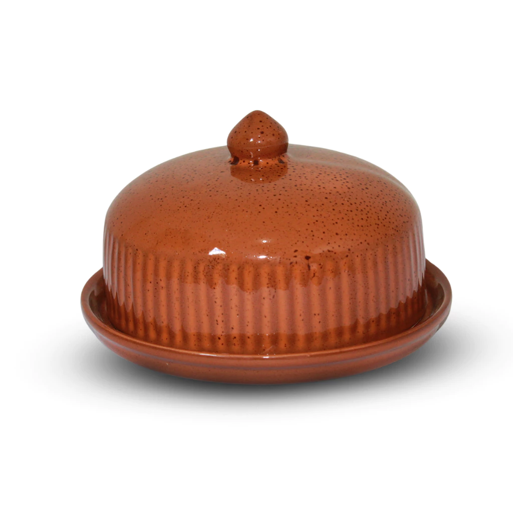 Queijeira Artesanal em Cerâmica: Elegância à Mesa | Alma & Casa